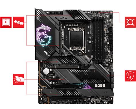 msi gaming 4 slot motherboard|MPG Z690 EDGE WIFI DDR4 .